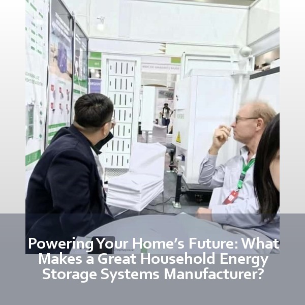 Powering Your Home’s Future: What Makes a Great Household Energy Storage Systems Manufacturer?